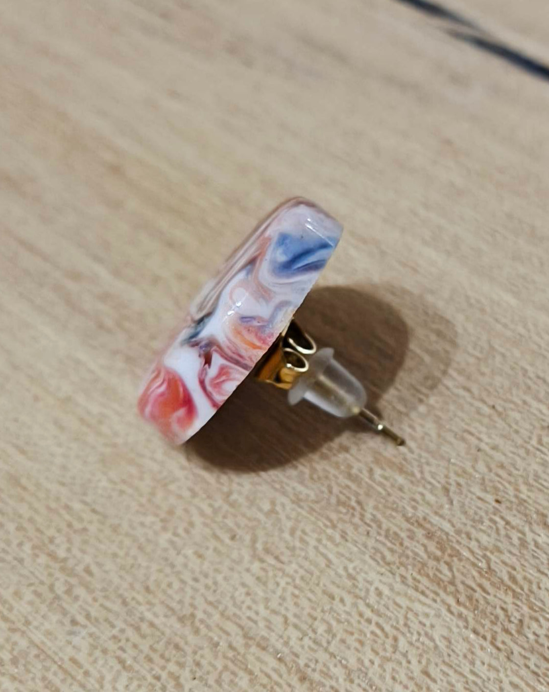 Boucles d'Oreilles Résine Époxy