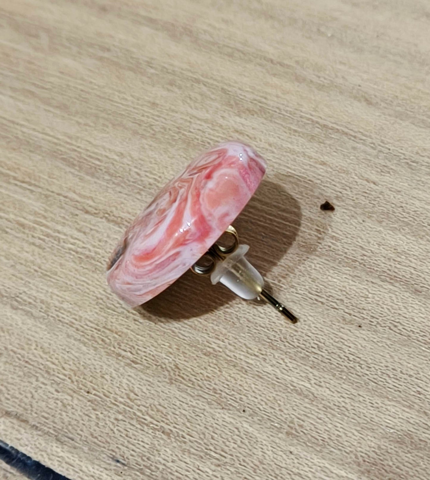 Boucles d'Oreilles Résine Époxy