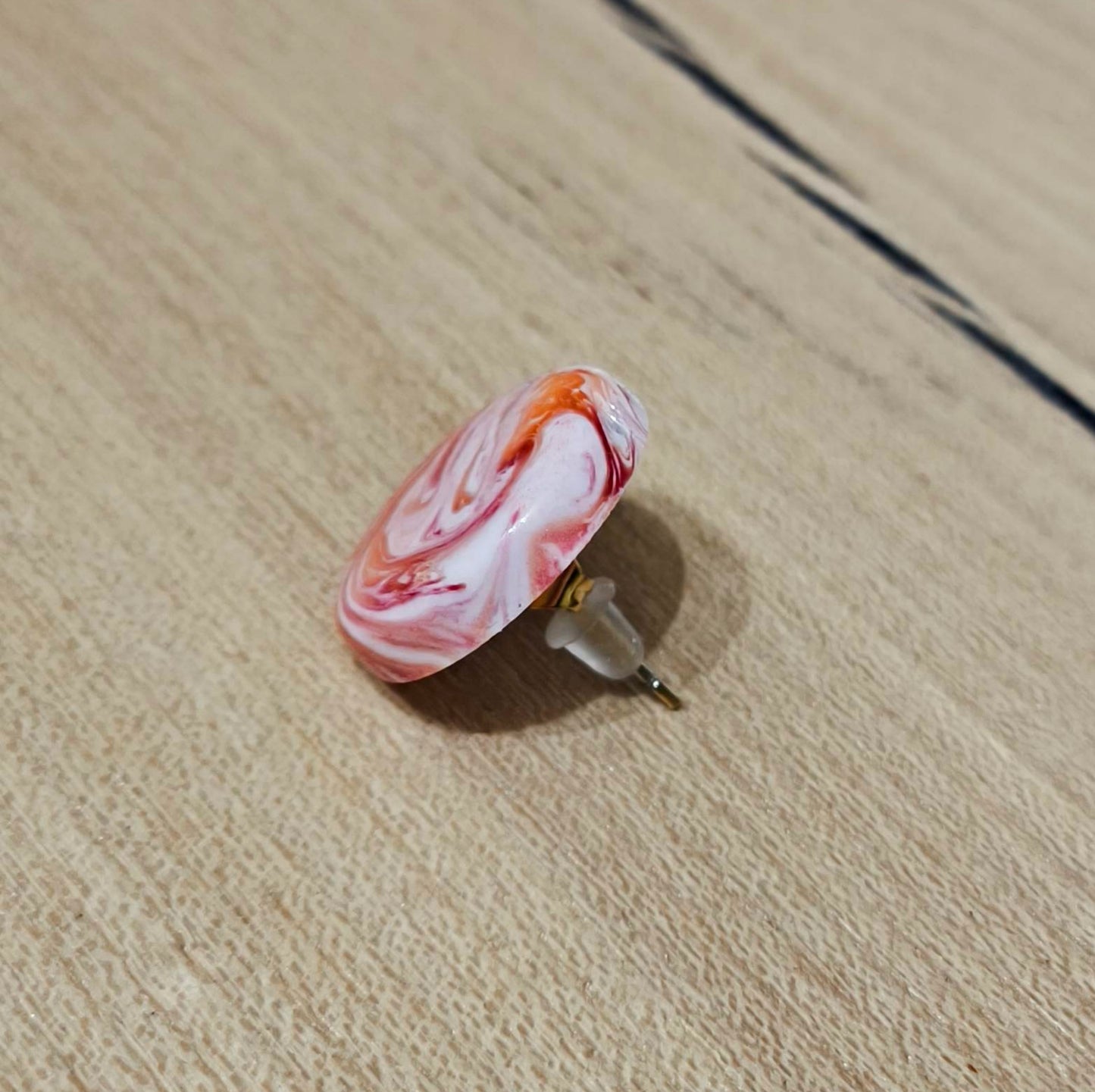 Boucles d'Oreilles Résine Époxy