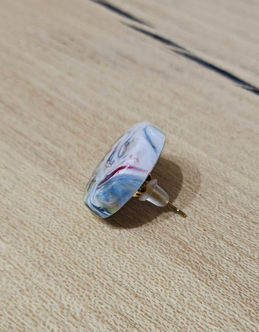 Boucles d'Oreilles Résine Époxy