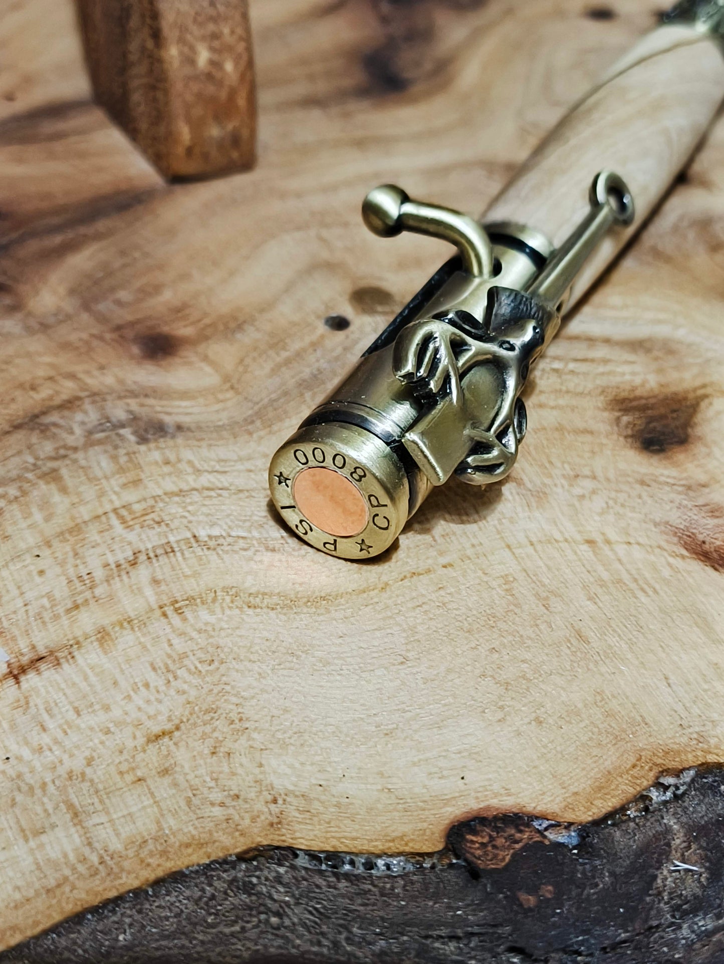 Stylo Bille Chasse Avec tête de Cerf