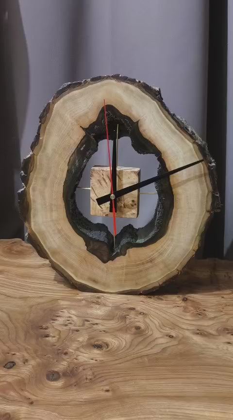 Horloge en Chêne Massif